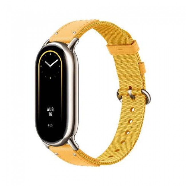 Λουράκι Xiaomi Smart Band 8 Πλεκτό Κίτρινο Λουράκι Xiaomi Smart Band 8 Πλεκτό Κίτρινο
