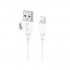 Καλώδιο Σύνδεσης USB 2.0 Budi USB A σε Lightning 2.4A 1m Λευκό