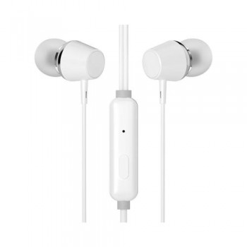 Hands Free Stereo HP DHE-7000 3.5mm Λευκό