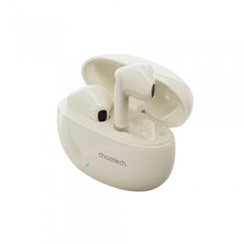True Wireless Ακουστικά Bluetooth Choetech BH-T24 Κρεμ