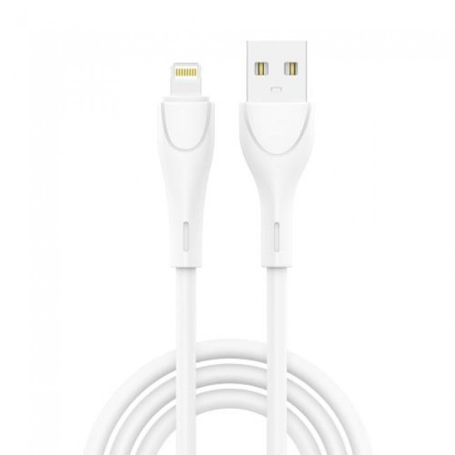 Καλώδιο Σύνδεσης USB 2.0 inos UltraCon USB A σε Lightning 1m Λευκό