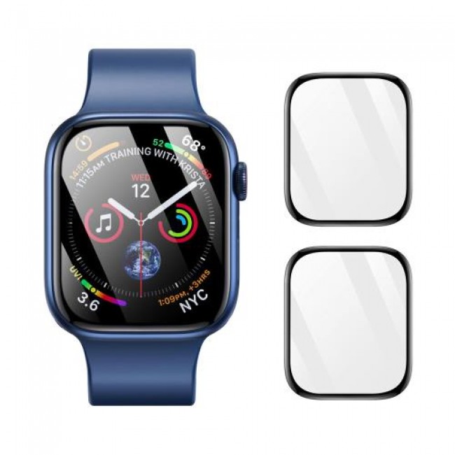 Tempered Glass Dux Ducis Apple Watch Series 7/ 8/ 9 45mm Μαύρο (2 pcs) Tempered Glass Dux Ducis Apple Watch Series 7/ 8/ 9 45mm Μαύρο (2 pcs)