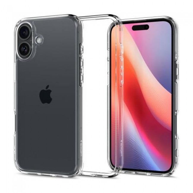 Θήκη TPU & PC Spigen Ultra Hybrid Apple iPhone 16 Plus Διάφανο