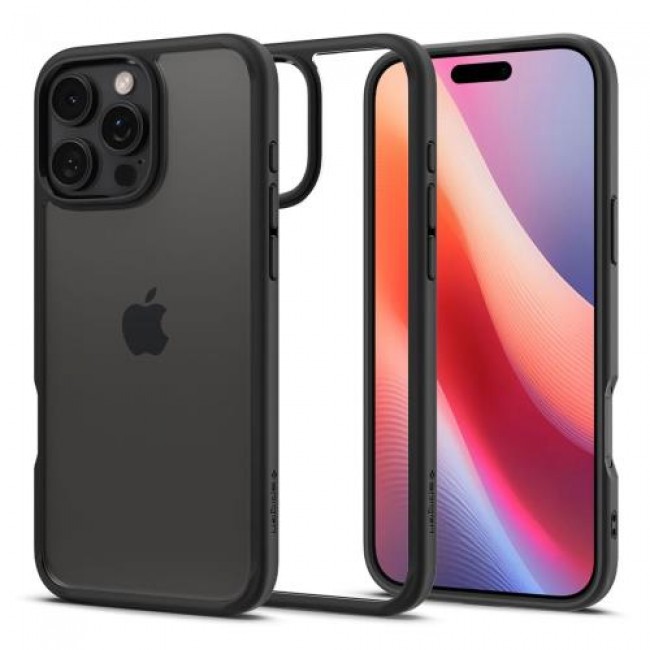 Θήκη TPU & PC Spigen Ultra Hybrid Apple iPhone 16 Pro Max Μαύρο Θήκη TPU & PC Spigen Ultra Hybrid Apple iPhone 16 Pro Max Μαύρο