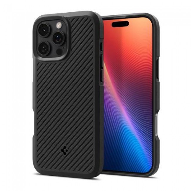 Θήκη Soft TPU Spigen Core Armor Apple iPhone 16 Pro Μαύρο