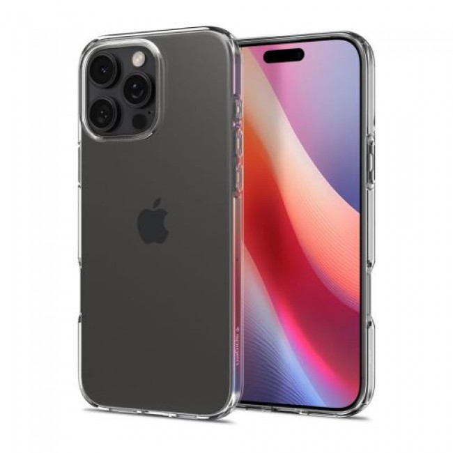 Θήκη TPU Spigen Liquid Crystal Apple iPhone 16 Pro Διάφανο Θήκη TPU Spigen Liquid Crystal Apple iPhone 16 Pro Διάφανο