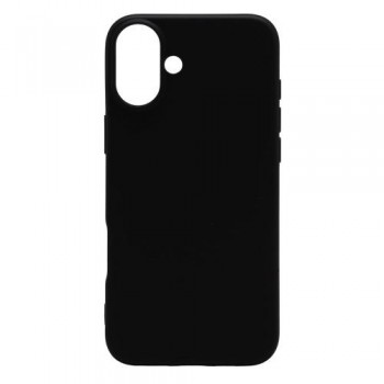 Θήκη Soft TPU inos Apple iPhone 16 Plus 5G S-Cover Μαύρο