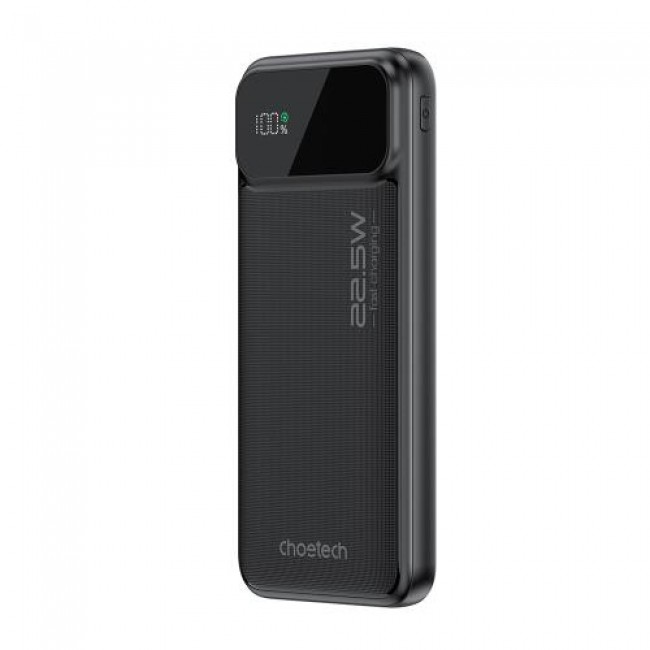 Φορτιστής Ανάγκης Choetech B728 DP22.5W 10000mAh με 2 Θύρες USB A & 1 Θύρα USB C Μαύρο