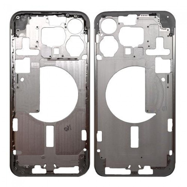 Μεσαίο Πλαίσιο Apple iPhone 15 Pro Max Titanium Λευκό (OEM)
