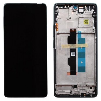 Οθόνη με Touch Screen & Μεσαίο Πλαίσιο Xiaomi Redmi Note 13 Pro 4G Πράσινο (Original)