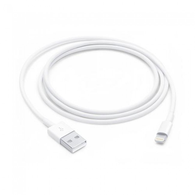 Kαλώδιο Apple MUQW3 USB A to Lightning 1m Λευκό