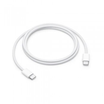 Kαλώδιο Apple Braided MW493 USB C σε USB C 60W 1m Λευκό