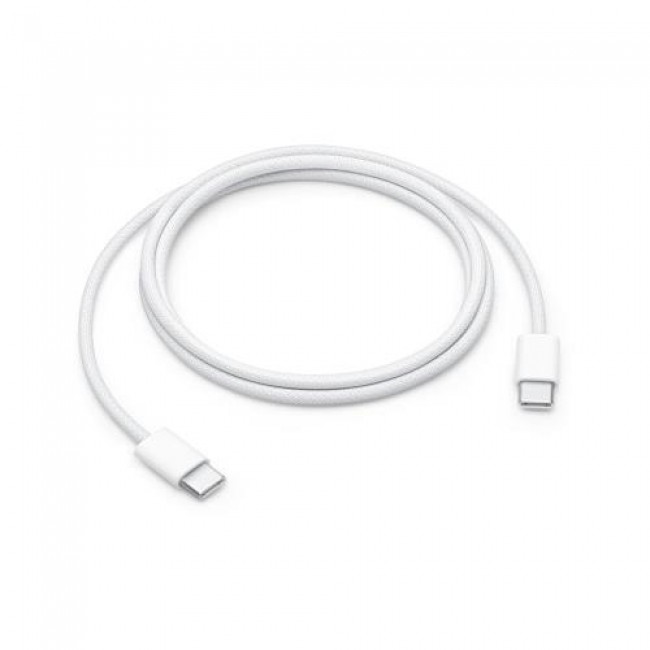 Kαλώδιο Apple Braided MW493 USB C σε USB C 60W 1m Λευκό