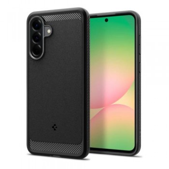 Θήκη Soft TPU Spigen Rugged Armor Samsung A566B Galaxy A56 5G Μαύρο