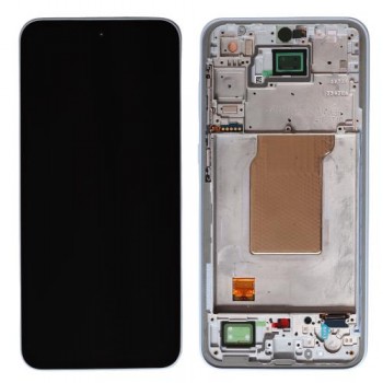 Οθόνη με Touch Screen & Μπροστινή Πρόσοψη Samsung A356B Galaxy A35 5G Μπλε (Original)