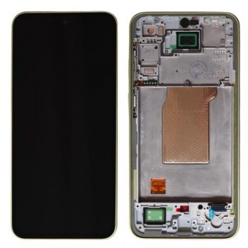 Οθόνη με Touch Screen & Μπροστινή Πρόσοψη Samsung A356B Galaxy A35 5G Κίτρινο (Original)