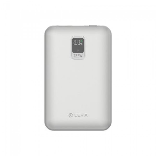 Φορτιστής Ανάγκης Devia EP202 MINI 22.5W 10000mAh με 2 Ενσωματωμένα Καλώδια Extreme Speed Ασημί Φορτιστής Ανάγκης Devia EP202 MINI 22.5W 10000mAh με 2 Ενσωματωμένα Καλώδια Extreme Speed Ασημί