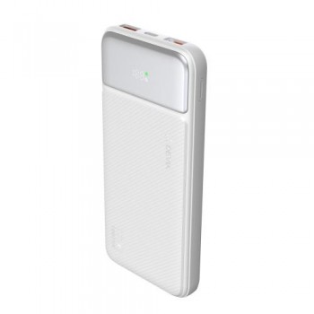 Φορτιστής Ανάγκης Devia EP198 Full Compatible 22.5W 10000mAh με Ψηφιακή Οθόνη Smart Λευκό