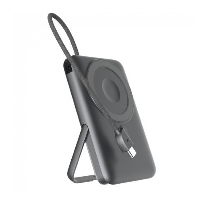 Φορτιστής Ανάγκης Devia EP203 Magnetic 4 σε 1 22.5W 10000mAh με Βραχίονα Στήριξης & Ενσωματωμένο Καλώδιο Extreme Speed Γκρι Φορτιστής Ανάγκης Devia EP203 Magnetic 4 σε 1 22.5W 10000mAh με Βραχίονα Στήριξης & Ενσωματωμένο Καλώδιο Extreme Speed Γκρι