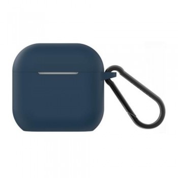 Θήκη Σιλικόνης Devia Apple AirPods 4 Naked Σκούρο Μπλε