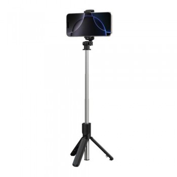 Selfie Stick & Τρίποδο Devia ES083 για Smartphones Πλάτους 58 έως 92mm Μαύρο