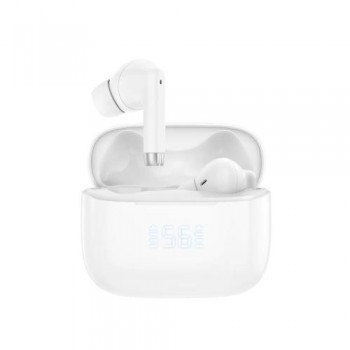 True Wireless Ακουστικά Bluetooth Foneng BL159 με Οθόνη Λευκό