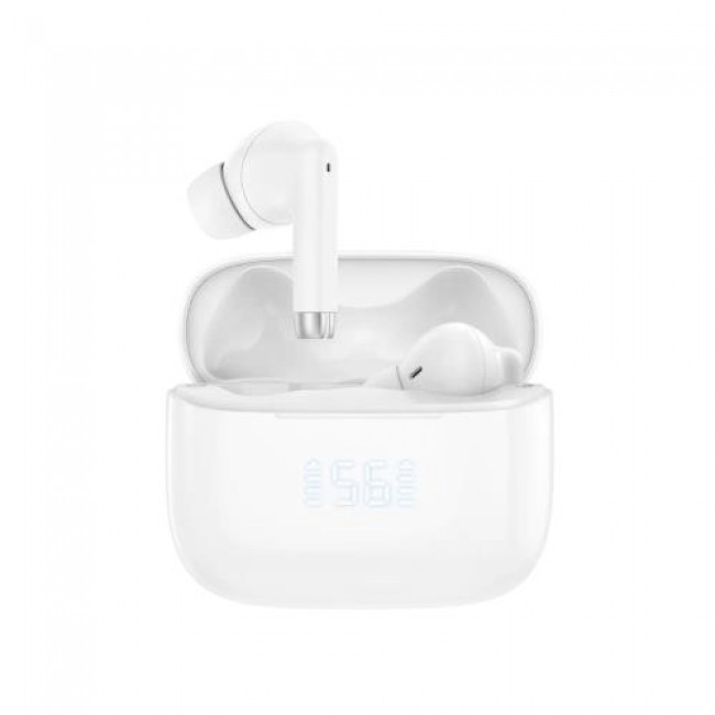 True Wireless Ακουστικά Bluetooth Foneng BL159 με Οθόνη Λευκό True Wireless Ακουστικά Bluetooth Foneng BL159 με Οθόνη Λευκό