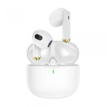 True Wireless Ακουστικά Bluetooth Foneng BL126 ENC Λευκό