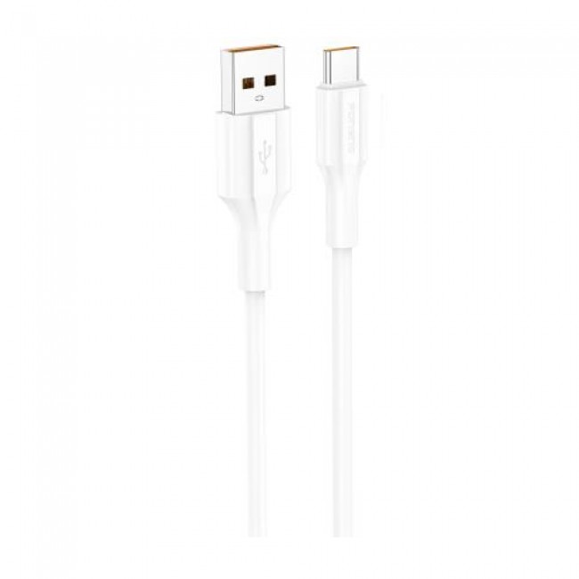 Καλώδιο Σύνδεσης USB 2.0 Foneng XS01 USB A σε USB C 3A 1m Λευκό Καλώδιο Σύνδεσης USB 2.0 Foneng XS01 USB A σε USB C 3A 1m Λευκό