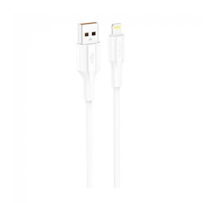 Καλώδιο Σύνδεσης USB 2.0 Foneng XS01 USB A σε Lightning 2.4A 1m Λευκό Καλώδιο Σύνδεσης USB 2.0 Foneng XS01 USB A σε Lightning 2.4A 1m Λευκό