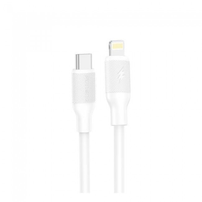 Καλώδιο Σύνδεσης USB 2.0 Foneng X80-PD USB C σε Lightning PD 27W 1m Λευκό