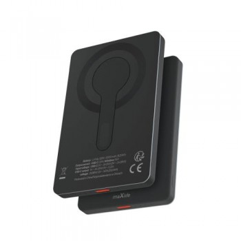Φορτιστής Ανάγκης Maxlife MXPB-05 Magnetic Wireless PD 20W 5000mAh Μαύρο