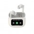True Wireless Ακουστικά Bluetooth Devia ANC EM405 Pro3 με Οθόνη Λευκό
