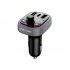 Φορτιστής Αυτοκινήτου + Bluetooth MP3 + Πομπός FM Blavec TR-03 με Διπλή Έξοδο USB A & USB C PD 30W Μαύρο