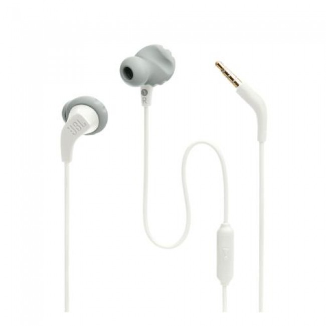 Hands Free Stereo JBL Endurance Run 2 3.5mm Λευκό Hands Free Stereo JBL Endurance Run 2 3.5mm Λευκό