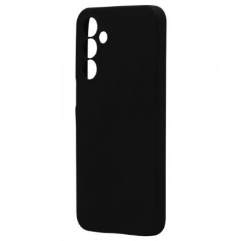 Θήκη Liquid Silicon inos Samsung A165 Galaxy A16/ A166B Galaxy A16 5G Velvet Μαύρο