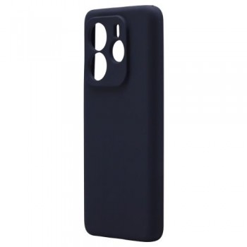 Θήκη Liquid Silicon inos Xiaomi Redmi Note 14 4G Velvet Σκούρο Μπλε