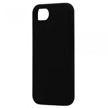 Θήκη Liquid Silicon inos Apple iPhone 16e 5G Velvet Μαύρο