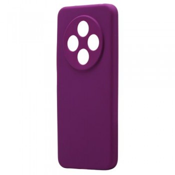 Θήκη Liquid Silicon inos Xiaomi Poco C75/ Redmi 14C Velvet Μωβ