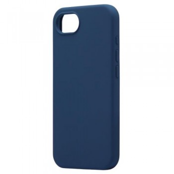Θήκη Liquid Silicon inos Apple iPhone 16e 5G Velvet Σκούρο Μπλε