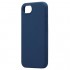 Θήκη Liquid Silicon inos Apple iPhone 16e 5G Velvet Σκούρο Μπλε