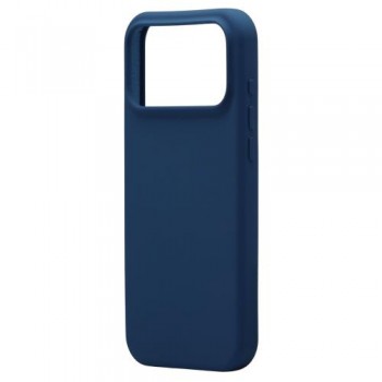 Θήκη Liquid Silicon inos Apple iPhone 17 Pro Max 5G Velvet Σκούρο Μπλε