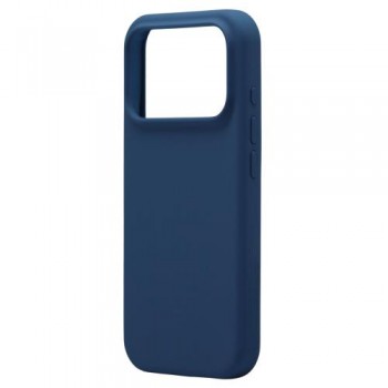 Θήκη Liquid Silicon inos Apple iPhone 17 Pro 5G Velvet Σκούρο Μπλε