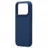Θήκη Liquid Silicon inos Apple iPhone 17 Pro 5G Velvet Σκούρο Μπλε