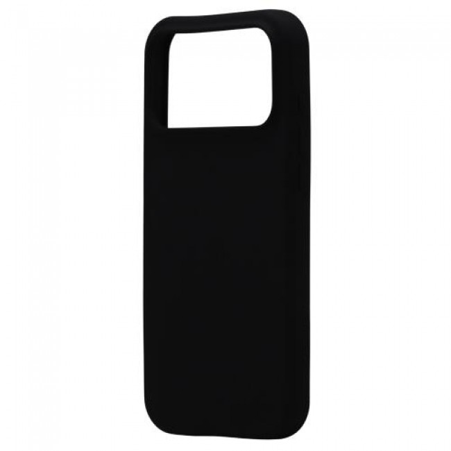 Θήκη Liquid Silicon inos Apple iPhone 17 Pro Max 5G Velvet Μαύρο Θήκη Liquid Silicon inos Apple iPhone 17 Pro Max 5G Velvet Μαύρο