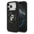 Θήκη Σιλικόνης Karl Lagerfeld Apple iPhone 17 Pro Magsafe Ring Karl & Choupette Μαύρο
