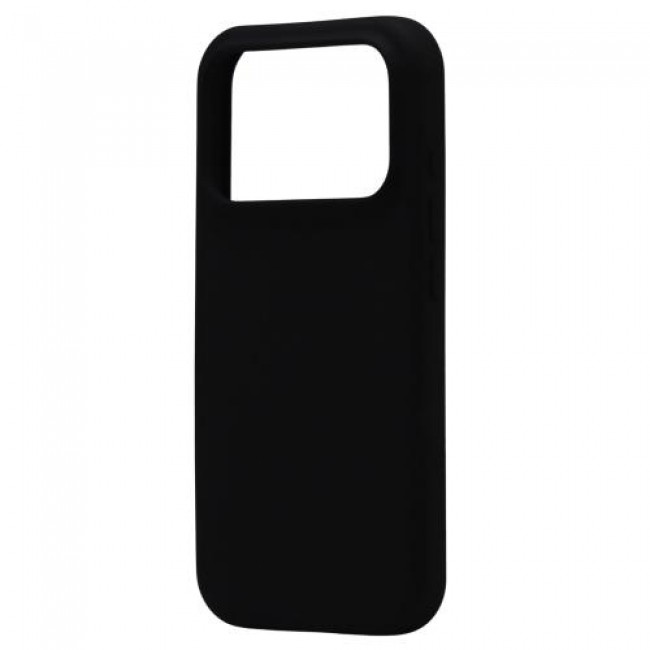 Θήκη Liquid Silicon inos Apple iPhone 17 Pro 5G Velvet Μαύρο Θήκη Liquid Silicon inos Apple iPhone 17 Pro 5G Velvet Μαύρο