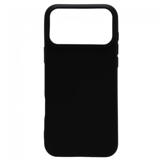 Θήκη Soft TPU inos Apple iPhone 17 Pro Max 5G S-Cover Μαύρο Θήκη Soft TPU inos Apple iPhone 17 Pro Max 5G S-Cover Μαύρο