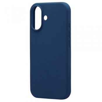 Θήκη Liquid Silicon inos Apple iPhone 17 5G Velvet Σκούρο Μπλε