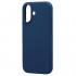 Θήκη Liquid Silicon inos Apple iPhone 17 5G Velvet Σκούρο Μπλε